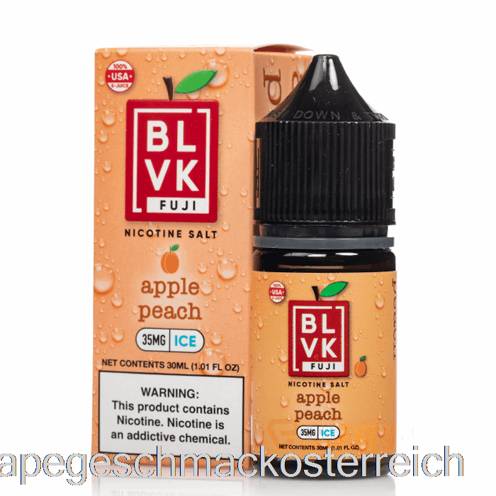 Apfel-Pfirsich-Eis – Blvk Fuji-Salze – 30 Ml, 35 Mg Vape-Geschmack